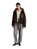 Marc O'Polo DENIM Teddyjacke regular in Espresso Brown