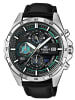 Casio Edifice Herren-Chronograph Schwarz / Silber