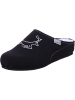 Tofee Pantoffel in schwarz