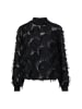 Y.A.S Blusenshirt YASDio in schwarz