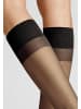 Hudson Feinkniestrümpfe Simply 20 To Go 2-Pack druckfreier Bund in Black