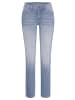 Paddock's 5-Pocket Jeans LIA in light grey used moustache