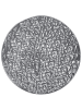 Beliani Wandobjekt MOSCAVIDE in Silber - (W) 60 x (H) 60 x (L) 1 cm Vertikal