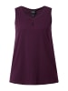 Ulla Popken Strick-Top in dunkle pflaume