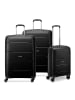 MODO by roncato Galaxy 4 Rollen Kofferset 3-teilig in black