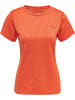 Newline Newline T-Shirt S/S Women Statement Laufen Damen Schnelltrocknend in SPICY ORANGE MELANGE