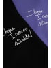 Coccodrillo Baumwoll-T-Shirt mit kurzen Ärmeln in schwarz