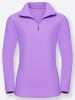 Sieh an! Fleece-Shirt in flieder