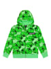 Minecraft Minecraft Jacke Sweatjacke mit Kapuze Creeper in grün