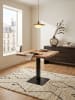 KADIMA DESIGN Esstisch Baumkante 80 x 75 x 75 cm Massivholz Esszimmertisch