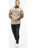 Lonsdale T-Shirt "Skeld" in Beige