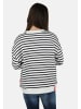 Salzhaut Pullover TAIER in Navy Offwhite