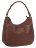Samantha Look Handtasche echt Leder in braun