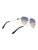 Guess Frauen Sonnenbrille Flieger Gold