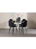 ebuy24 Essgruppe Plaza (5-teilig) Beige 120 x 120 cm