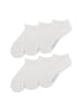 Hudson Sneakersocken Simply³ 6-Pack in White