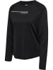 Hummel Hummel T-Shirt Hmlcourt Paddeltennis Damen Atmungsaktiv Leichte Design Schnelltrocknend in BLACK