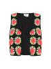 IZIA Women Vest in black multicolor