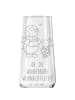 Mr. & Mrs. Panda Sektglas Smörle Winterzeit mit Spruch in Transparent