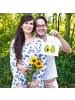 Mr. & Mrs. Panda Schild Avocado Pärchen ohne Spruch in Weiß