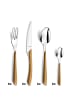 Amefa 24-tlg. Besteckset ECLAT NATURE in braun