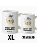 Mr. & Mrs. Panda Tasse Eule Matrose mit Spruch in Weiß
