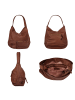 Forty degrees Shopper in cognac