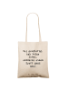Mr. & Mrs. Panda Uni Tasche Spruch Neuer Sport mit Spruch in Creme
