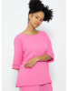 SASSYCLASSY Musselin Pyjamashirt in Pink