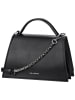 Karl Lagerfeld Handtasche K/Signature 2.0 MD in Black/Nickel