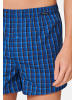 Schiesser Boxershorts Web in Royal Blue