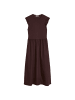 Marc O'Polo DENIM Volant-Jerseykleid flared in Burnt Aubergine