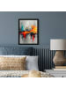OnlyWow Poster mit Leiste Abstrakte Kunst Explosion
