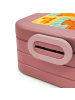Mr. & Mrs. Panda Lunch Box Fuchs Koch Design ohne Spruch in Rot Pastell