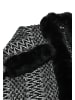 imala Damen Poncho in Schwarz