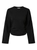 Pieces Oberteil mit langen Ärmeln in Black