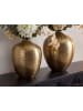 FineBuy Vase in Gold / Aluminium / 25x25x31