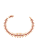 gaya Women Bracelet in Rose Gold Red