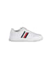 Tommy Hilfiger Weiß Leder Herren Sneaker