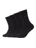 camano Socken 4er Pack in Schwarz