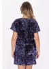 faina Bluse in Blau Pink