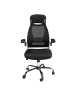Angel Cerdá Büro-Drehstuhl 4140 in Schwarz / Stahl – (B)66 x (H)62 x (T)117 cm
