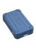 Mini Bag Umhängetasche Aluminium 19 cm sapphire