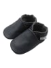 Basrakids Baby Krabbelschuhe aus Leder, weiche Lauflernschuhe mit rutschfester Sohle 
