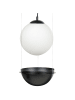 Beliani Pendelleuchten TOBINS in Schwarz - (W) 25 x (H) 178 x (L) 25 cm