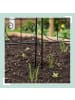 relaxdays 4 x Rankgitter "Vogel" in Schwarz - (B)50 x (H)116 cm