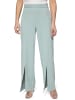 Zero  Stoffhose mit Schlitz vorn in Silver Blue