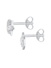 Elli Ohrringe 925 Sterling Silber Astro, Halbmond, Sterne, Stern in Silber