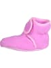 Playshoes Kinder Krabbelschuh "Fleece-Krabbelschuhe" in Pink