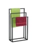 relaxdays Handtuchständer in Schwarz - (B)46 x (H)82,5 x (T)21 cm